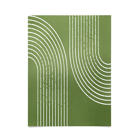 Sheila Wenzel-Ganny Sage Green Minimalist Poster