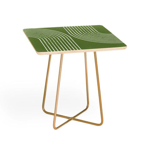 Sheila Wenzel-Ganny Sage Green Minimalist Side Table