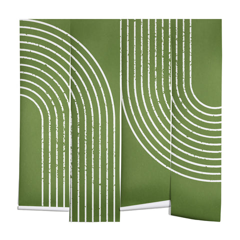 Sheila Wenzel-Ganny Sage Green Minimalist Wall Mural