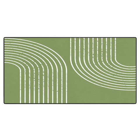 Sheila Wenzel-Ganny Sage Green Minimalist Desk Mat