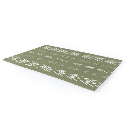 Sheila Wenzel-Ganny Sage Minimalist Mudcloth Area Rug