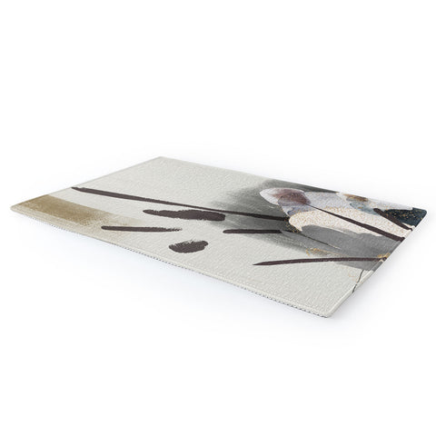 Sheila Wenzel-Ganny Serene Floral Abstract Area Rug