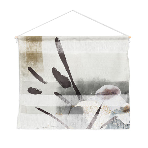 Sheila Wenzel-Ganny Serene Floral Abstract Wall Hanging Landscape