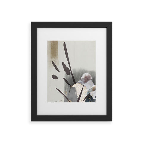 Sheila Wenzel-Ganny Serene Floral Abstract Framed Art Print
