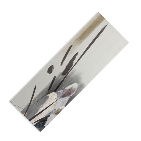 Sheila Wenzel-Ganny Serene Floral Abstract Yoga Mat