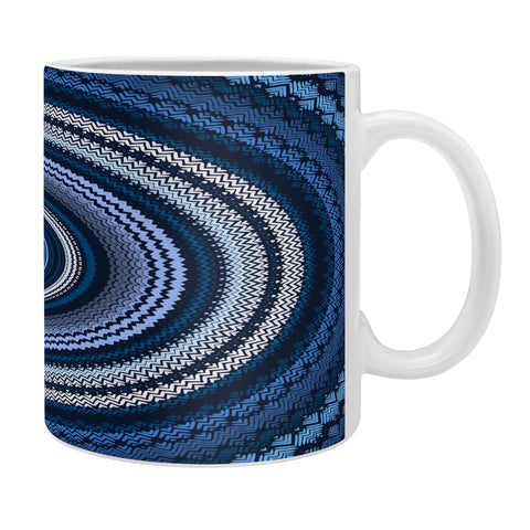Sheila Wenzel-Ganny Shades of Blue Mandala Coffee Mug