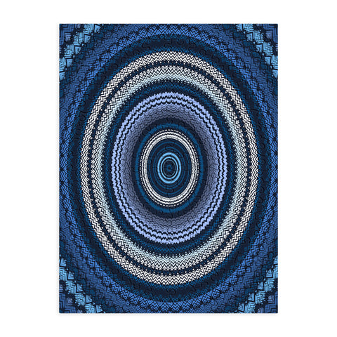 Sheila Wenzel-Ganny Shades of Blue Mandala Puzzle