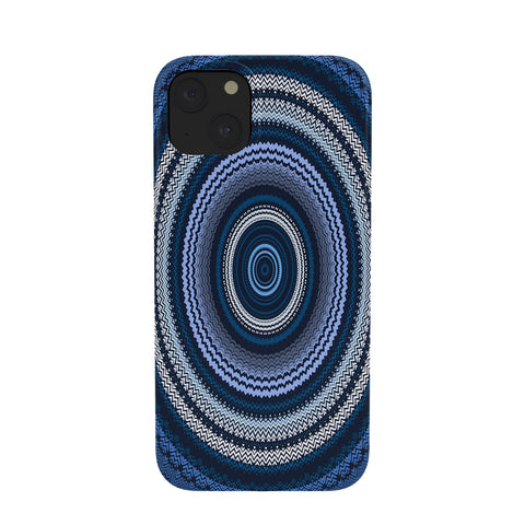 Sheila Wenzel-Ganny Shades of Blue Mandala Phone Case