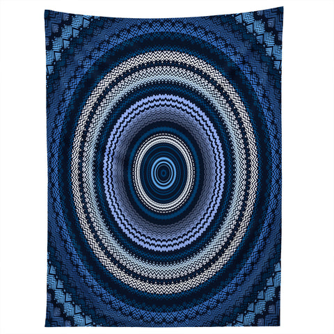 Sheila Wenzel-Ganny Shades of Blue Mandala Tapestry