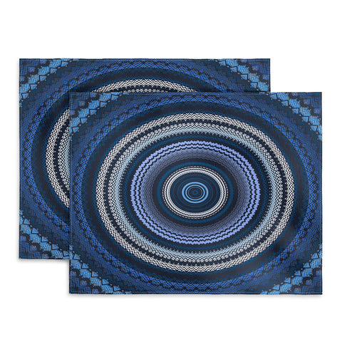 Sheila Wenzel-Ganny Shades of Blue Mandala Placemat