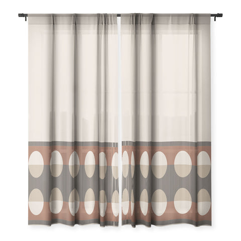 Sheila Wenzel-Ganny Sienna Minimalist Dot Stripes Sheer Non Repeat