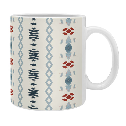 Sheila Wenzel-Ganny Simple Blue Tribal Coffee Mug