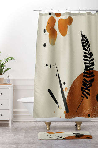 Sheila Wenzel-Ganny Simplicity in Nature Shower Curtain And Mat
