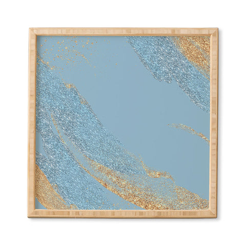 Sheila Wenzel-Ganny Something Blue Framed Wall Art