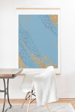 Sheila Wenzel-Ganny Something Blue Art Print And Hanger