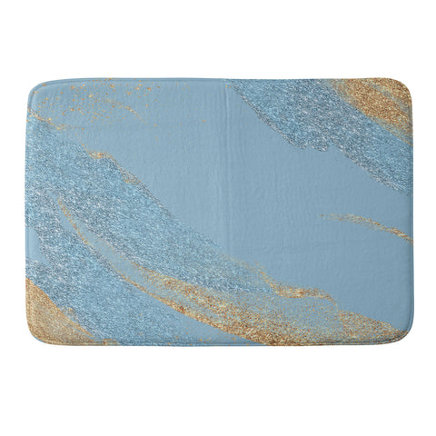 Sheila Wenzel-Ganny Something Blue Memory Foam Bath Mat