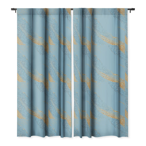 Sheila Wenzel-Ganny Something Blue Blackout Window Curtain