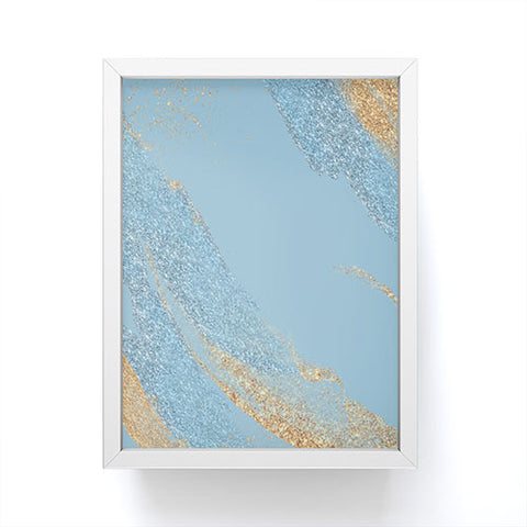 Sheila Wenzel-Ganny Something Blue Framed Mini Art Print