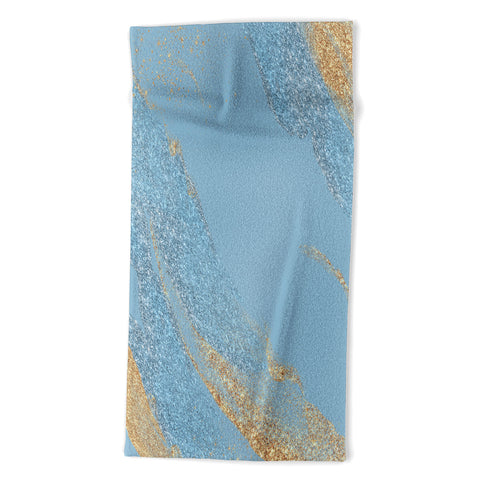 Sheila Wenzel-Ganny Something Blue Beach Towel