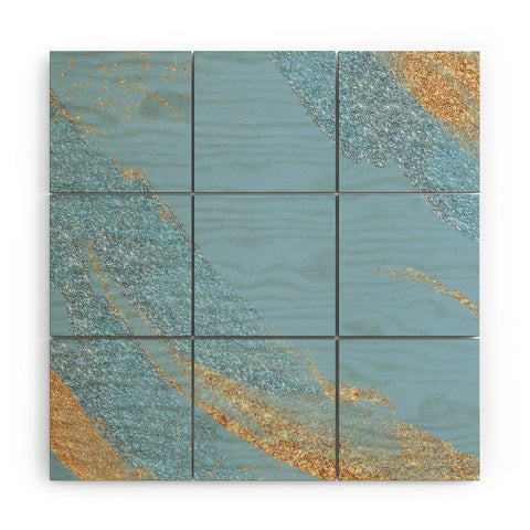 Sheila Wenzel-Ganny Something Blue Wood Wall Mural