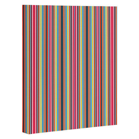 Sheila Wenzel-Ganny Sporty Stripes Art Canvas