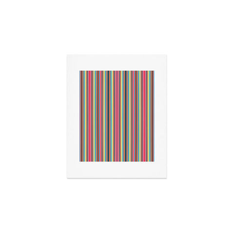 Sheila Wenzel-Ganny Sporty Stripes Art Print
