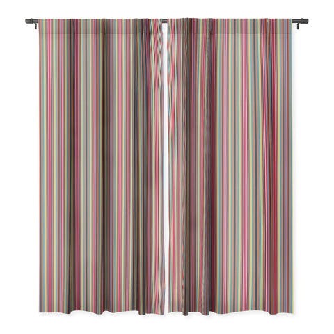 Sheila Wenzel-Ganny Sporty Stripes Blackout Window Curtain
