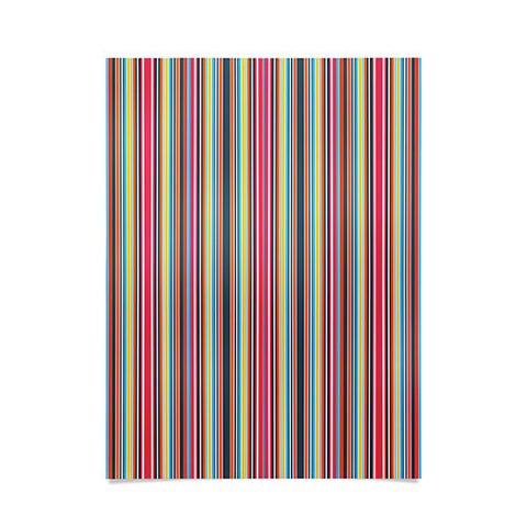 Sheila Wenzel-Ganny Sporty Stripes Poster