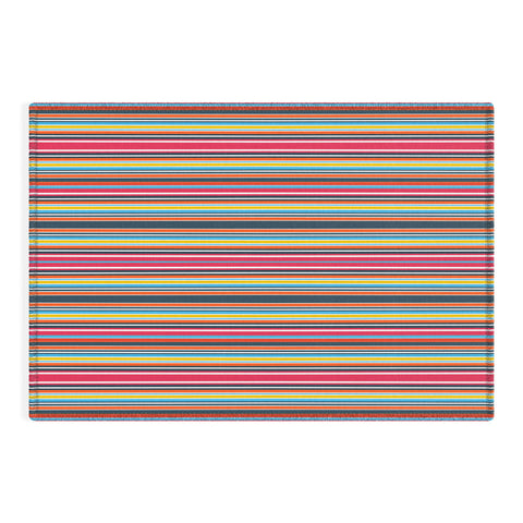 Sheila Wenzel-Ganny Sporty Stripes Outdoor Rug