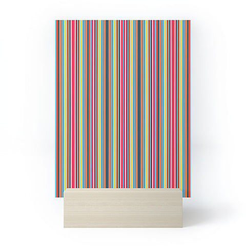 Sheila Wenzel-Ganny Sporty Stripes Mini Art Print