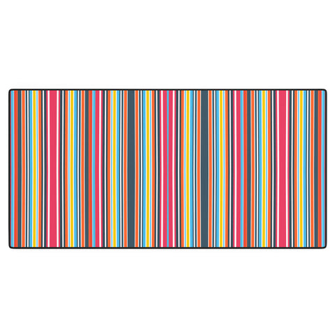 Sheila Wenzel-Ganny Sporty Stripes Desk Mat