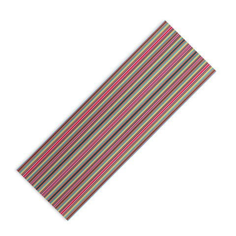 Sheila Wenzel-Ganny Sporty Stripes Yoga Mat
