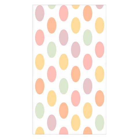 Sheila Wenzel-Ganny Spring Bloom Polka Dots Tablecloth