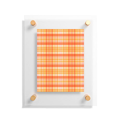 Sheila Wenzel-Ganny Spring Time Plaids Floating Acrylic Print