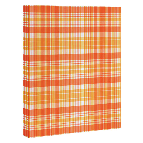 Sheila Wenzel-Ganny Spring Time Plaids Art Canvas