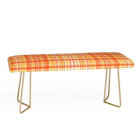Sheila Wenzel-Ganny Spring Time Plaids Bench