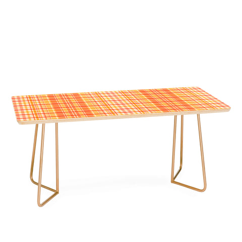 Sheila Wenzel-Ganny Spring Time Plaids Coffee Table