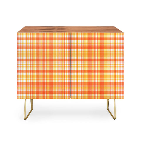 Sheila Wenzel-Ganny Spring Time Plaids Credenza