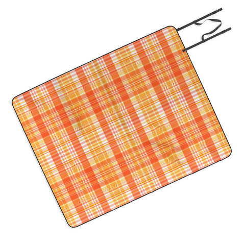 Sheila Wenzel-Ganny Spring Time Plaids Picnic Blanket