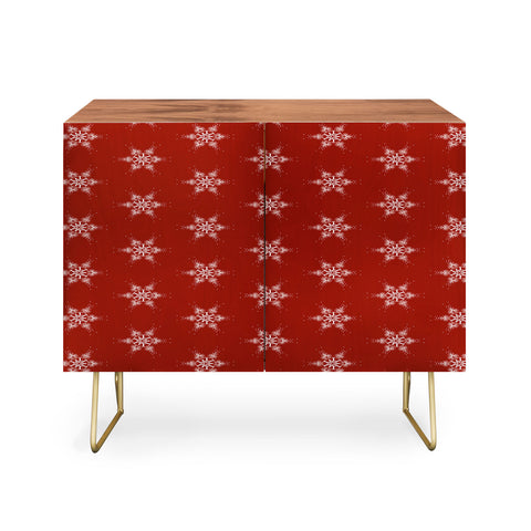 Sheila Wenzel-Ganny Star Snowflakes Credenza