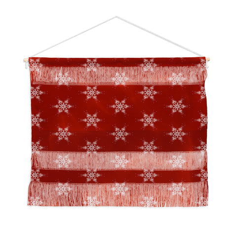 Sheila Wenzel-Ganny Star Snowflakes Wall Hanging Landscape