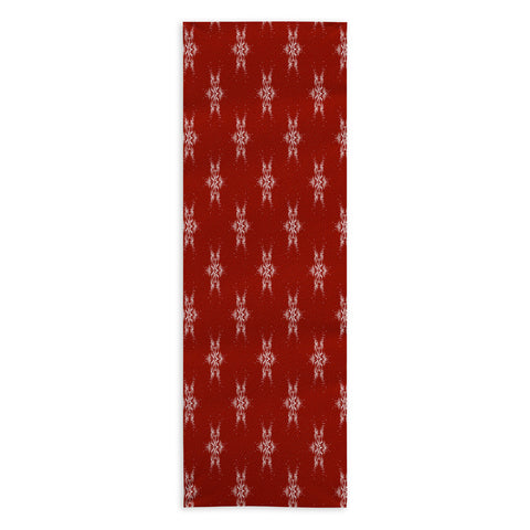 Sheila Wenzel-Ganny Star Snowflakes Yoga Towel
