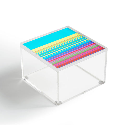 Sheila Wenzel-Ganny Summer Fun Stripes Acrylic Box