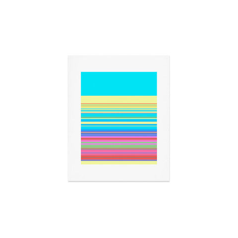 Sheila Wenzel-Ganny Summer Fun Stripes Art Print
