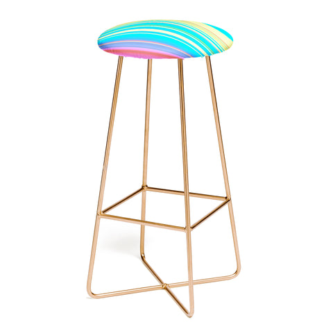 Sheila Wenzel-Ganny Summer Fun Stripes Bar Stool