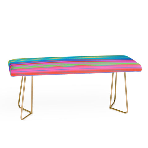 Sheila Wenzel-Ganny Summer Fun Stripes Bench