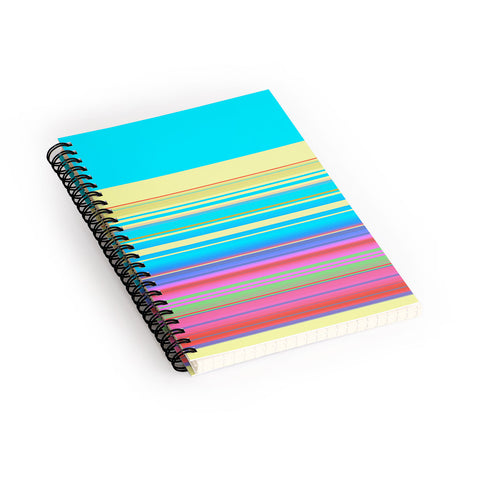 Sheila Wenzel-Ganny Summer Fun Stripes Spiral Notebook