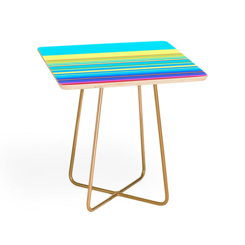 Sheila Wenzel-Ganny Summer Fun Stripes Side Table