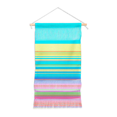 Sheila Wenzel-Ganny Summer Fun Stripes Wall Hanging Portrait