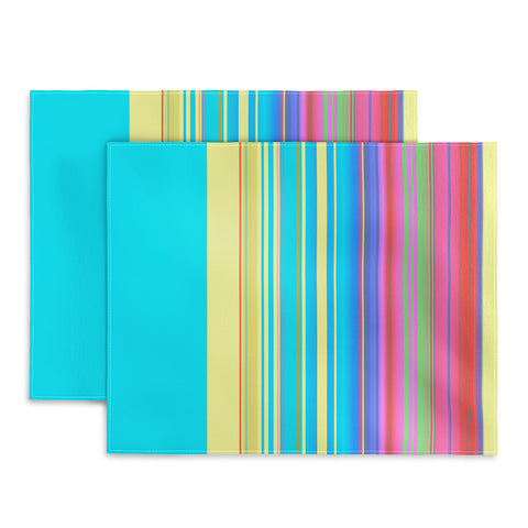 Sheila Wenzel-Ganny Summer Fun Stripes Placemat